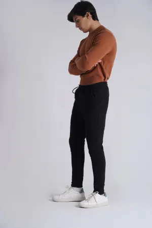 Black knitted  Trouser