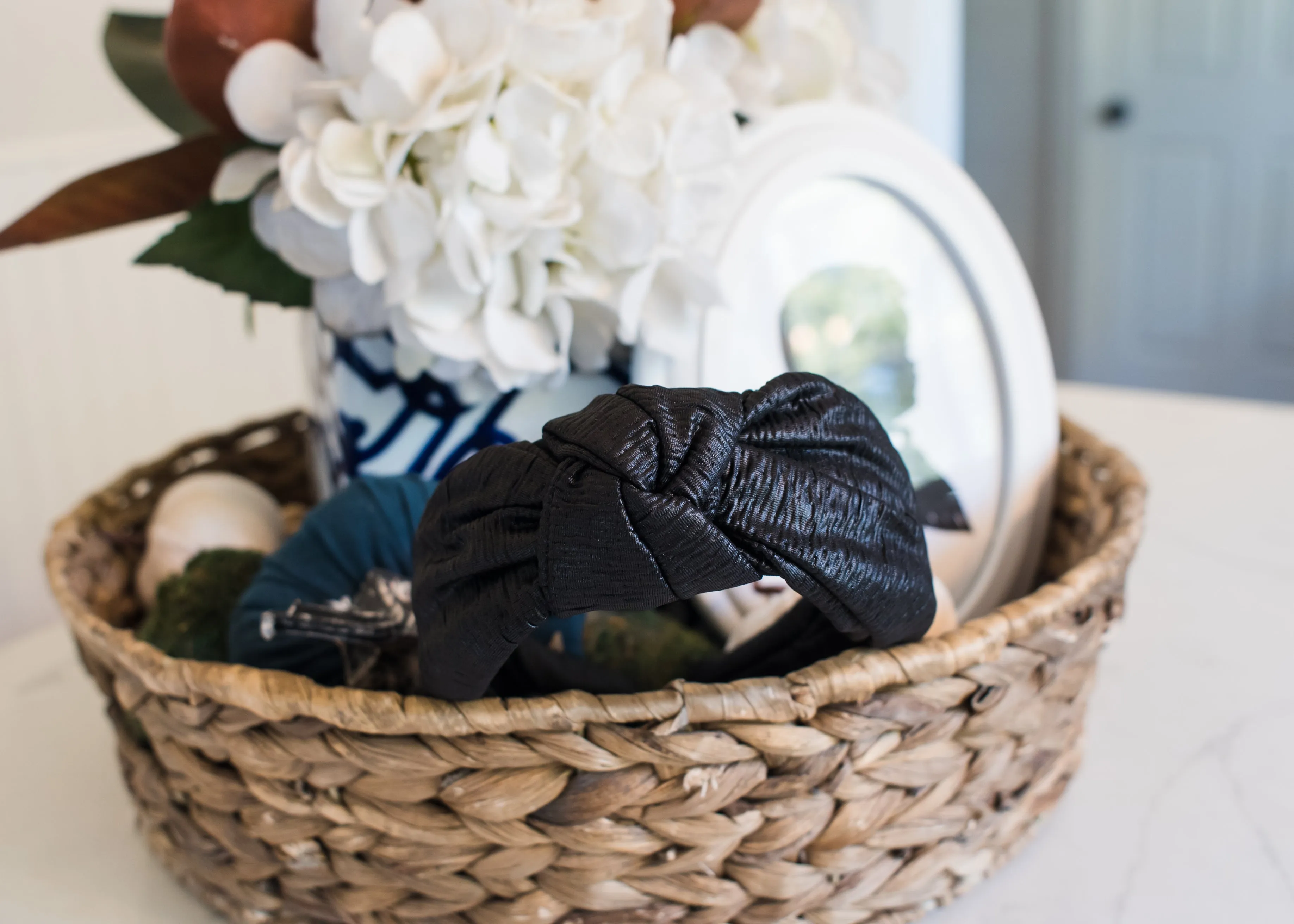 Black Knotted Headband