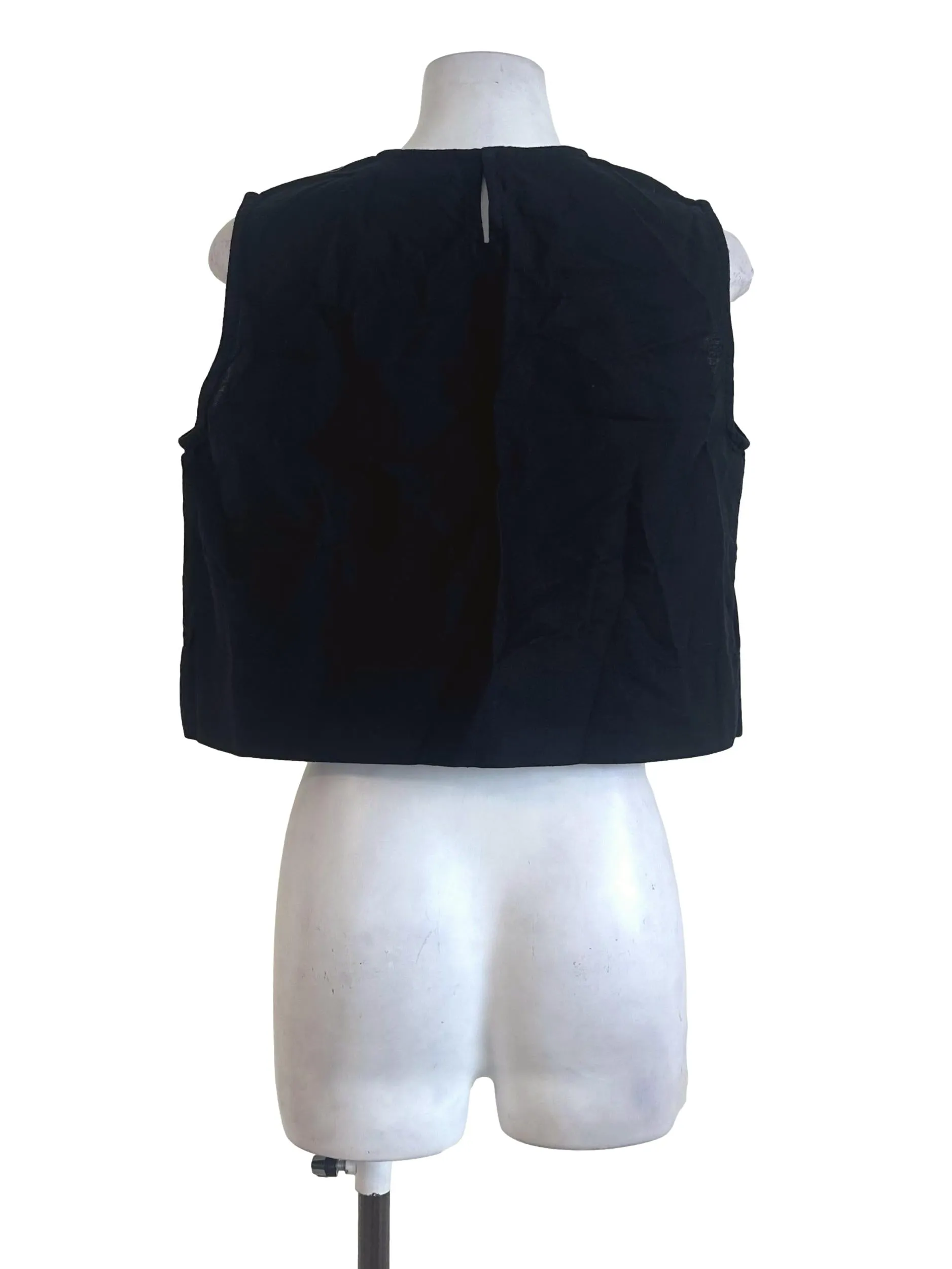 Black Plain Top