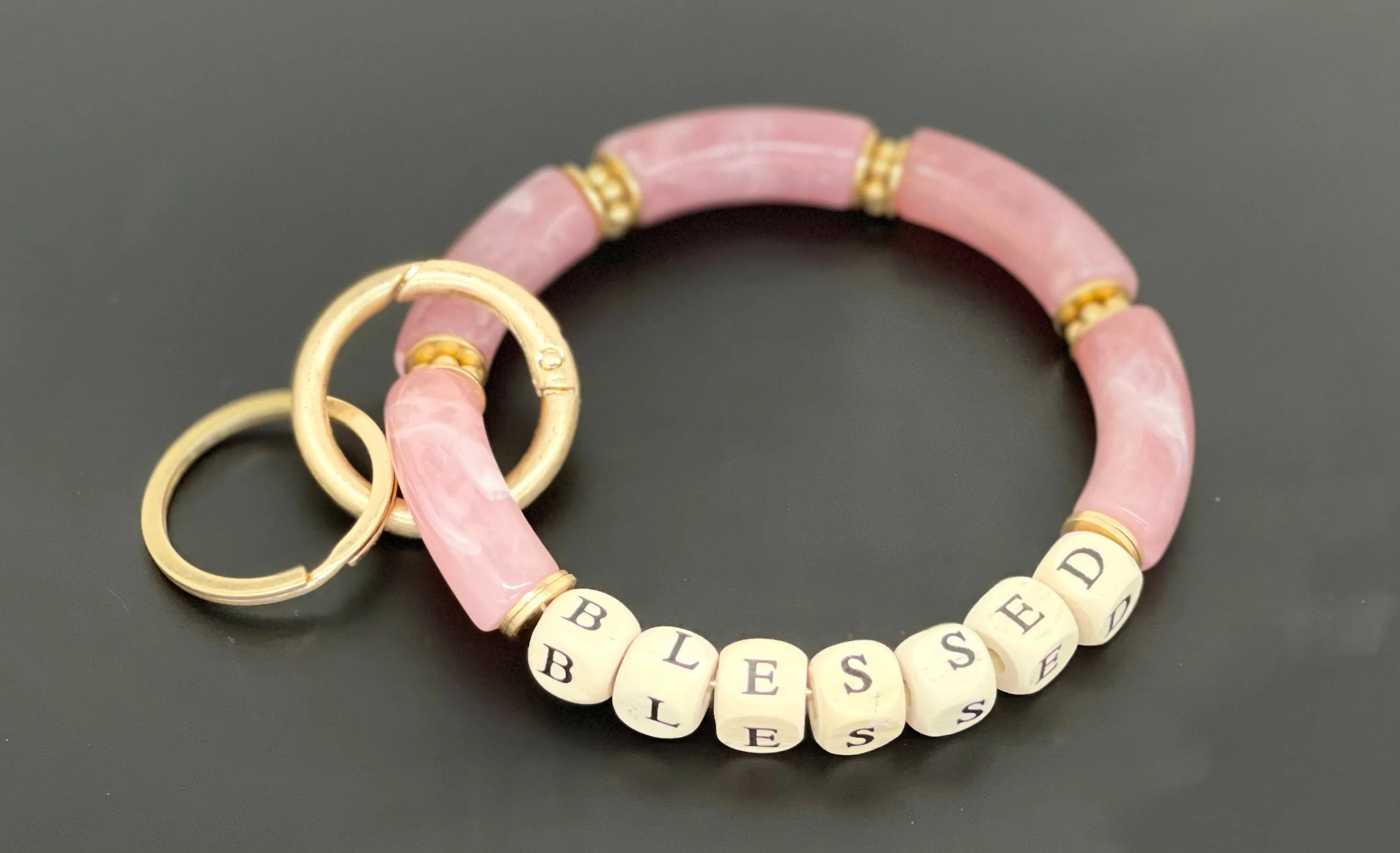 Blessed Bangle Key Ring