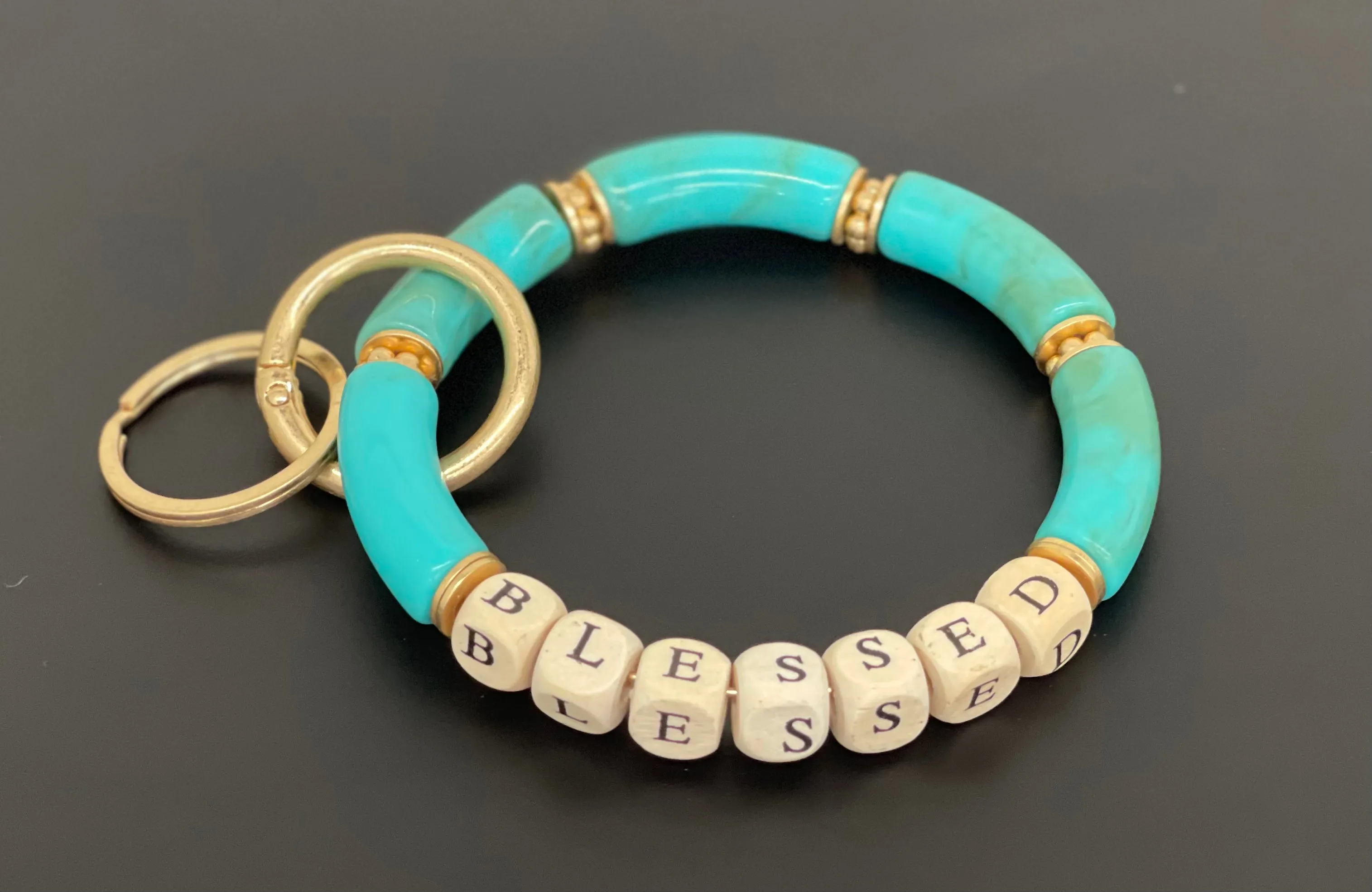 Blessed Bangle Key Ring