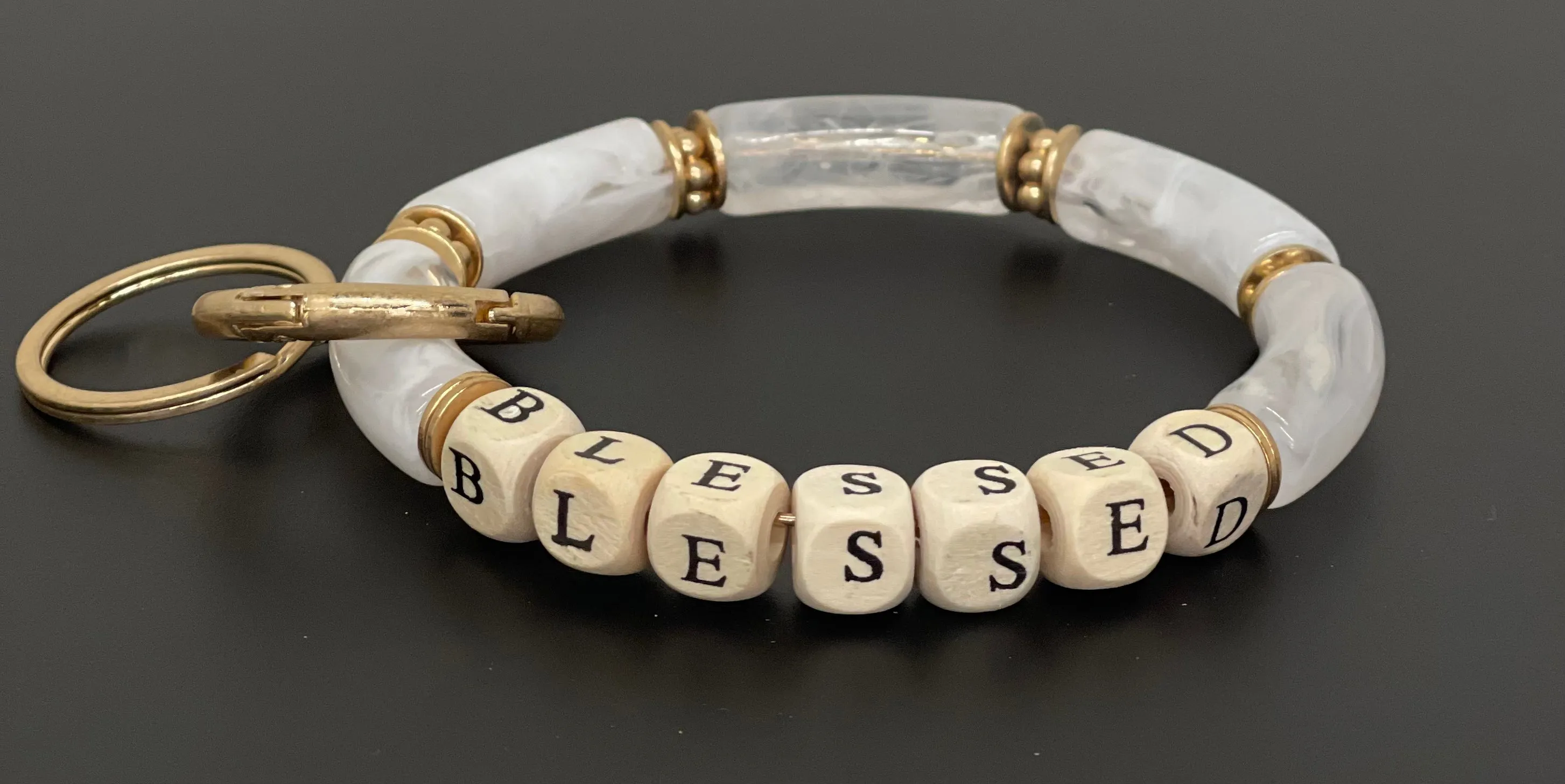 Blessed Bangle Key Ring