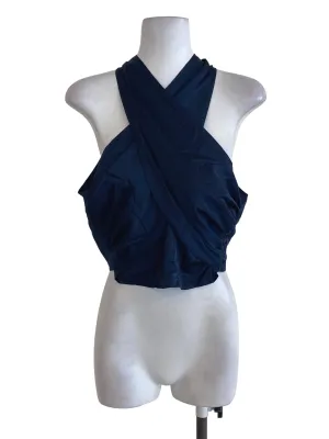 Blue Plain Top