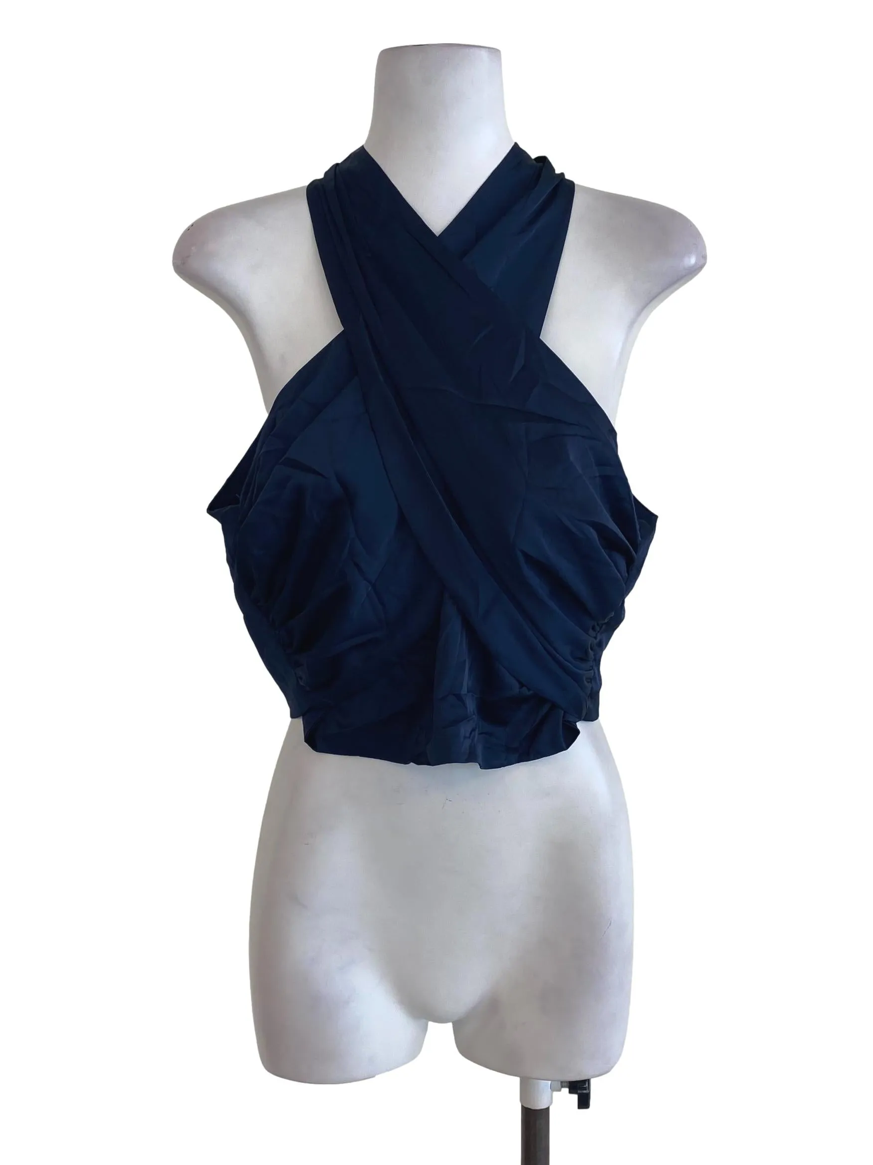 Blue Plain Top