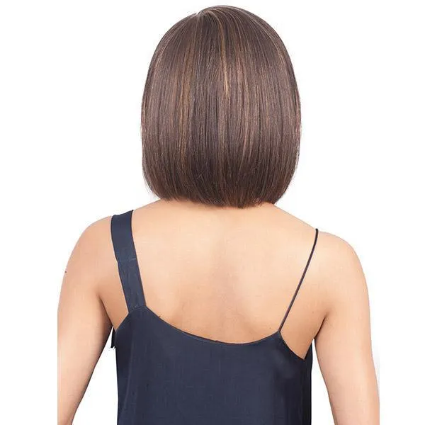 Bobbi Boss 100% Human Hair Sleek Bob Lace Front Wig - MHLF405 HH FLORA