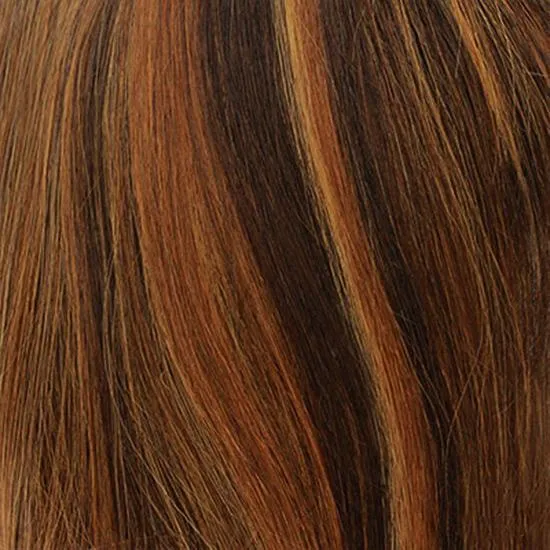 Bobbi Boss 100% Human Hair Sleek Bob Lace Front Wig - MHLF405 HH FLORA