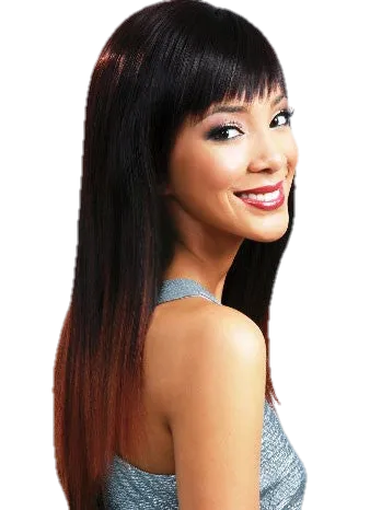 Bobbi Boss HIT 5 Human Hair Blend Weaving NATURAL SLEEK 1B