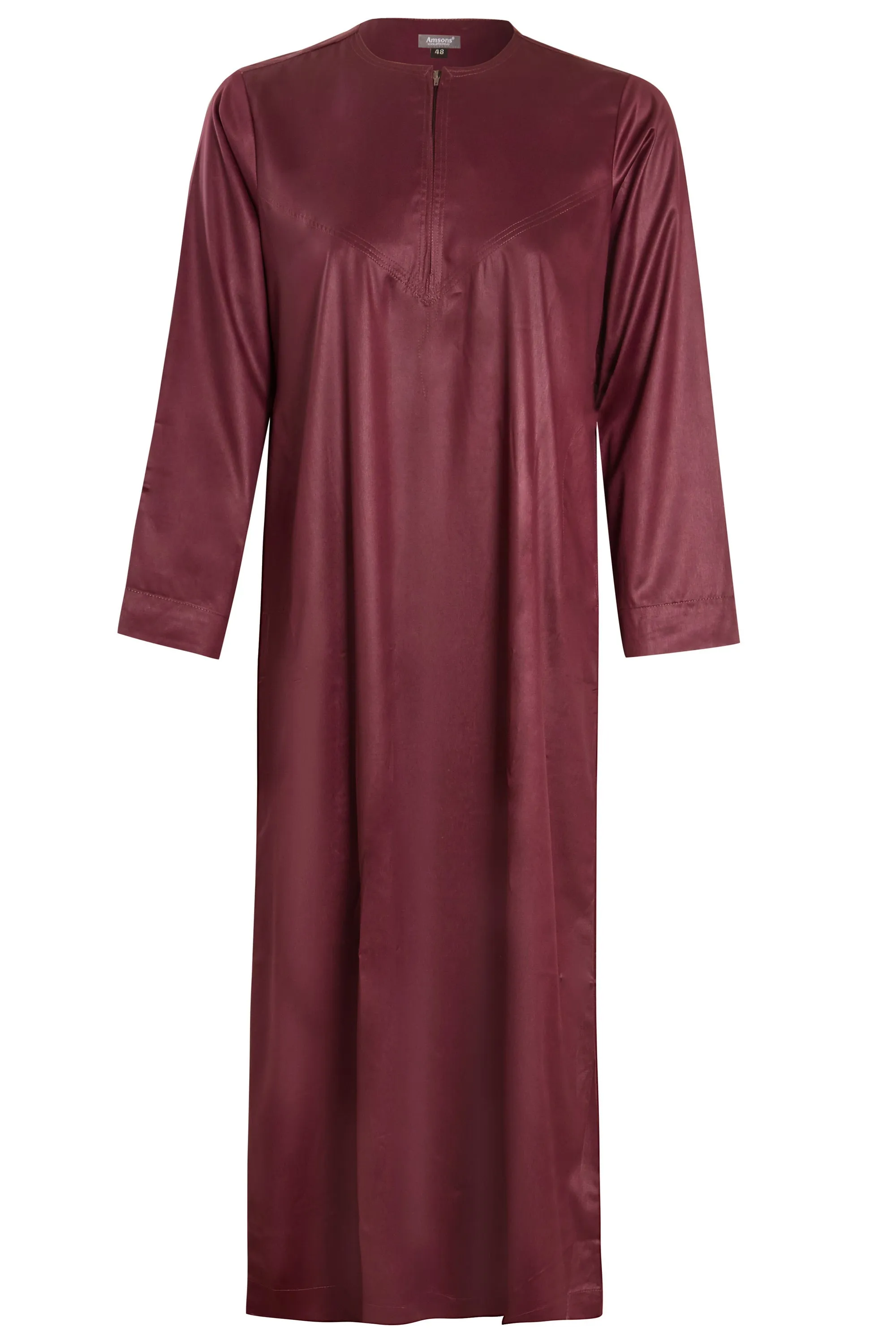 Boys Alif Satin Touch - Plum