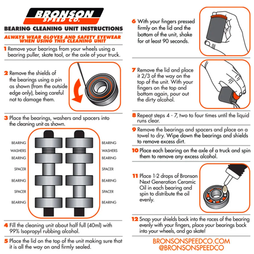 Bronson - Bearing Cleaning Unit