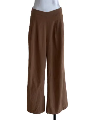 Brown Plain Pants