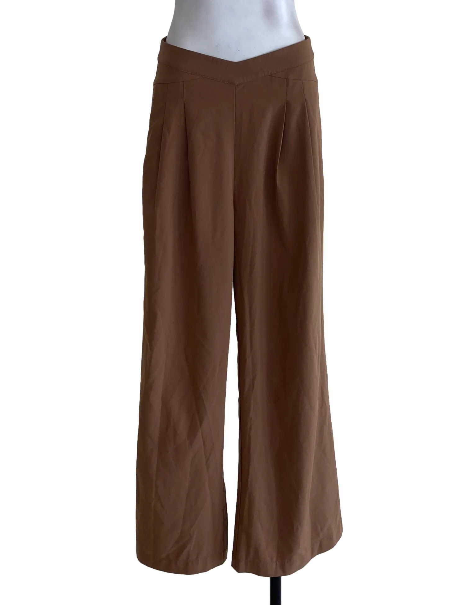 Brown Plain Pants