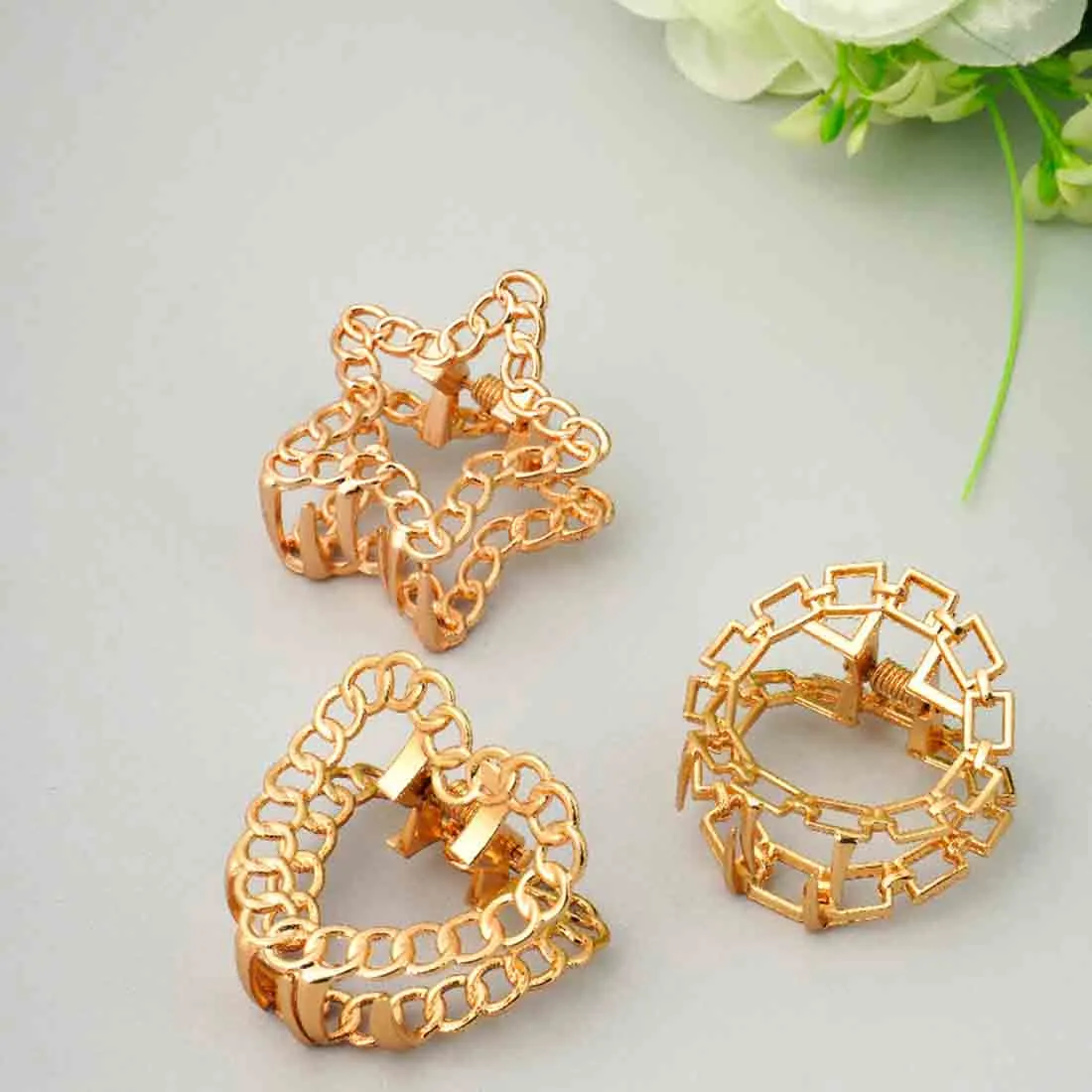 Cable Chain Gold Clutcher