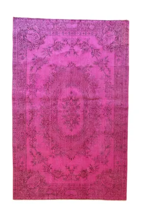 'Camellia' Vintage Turkish Rug- 5'4'' x 8'7''