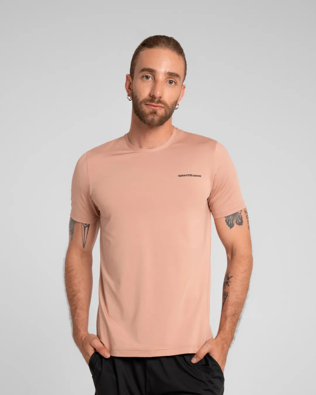 Camiseta Manga Corta Hardy Caramelo