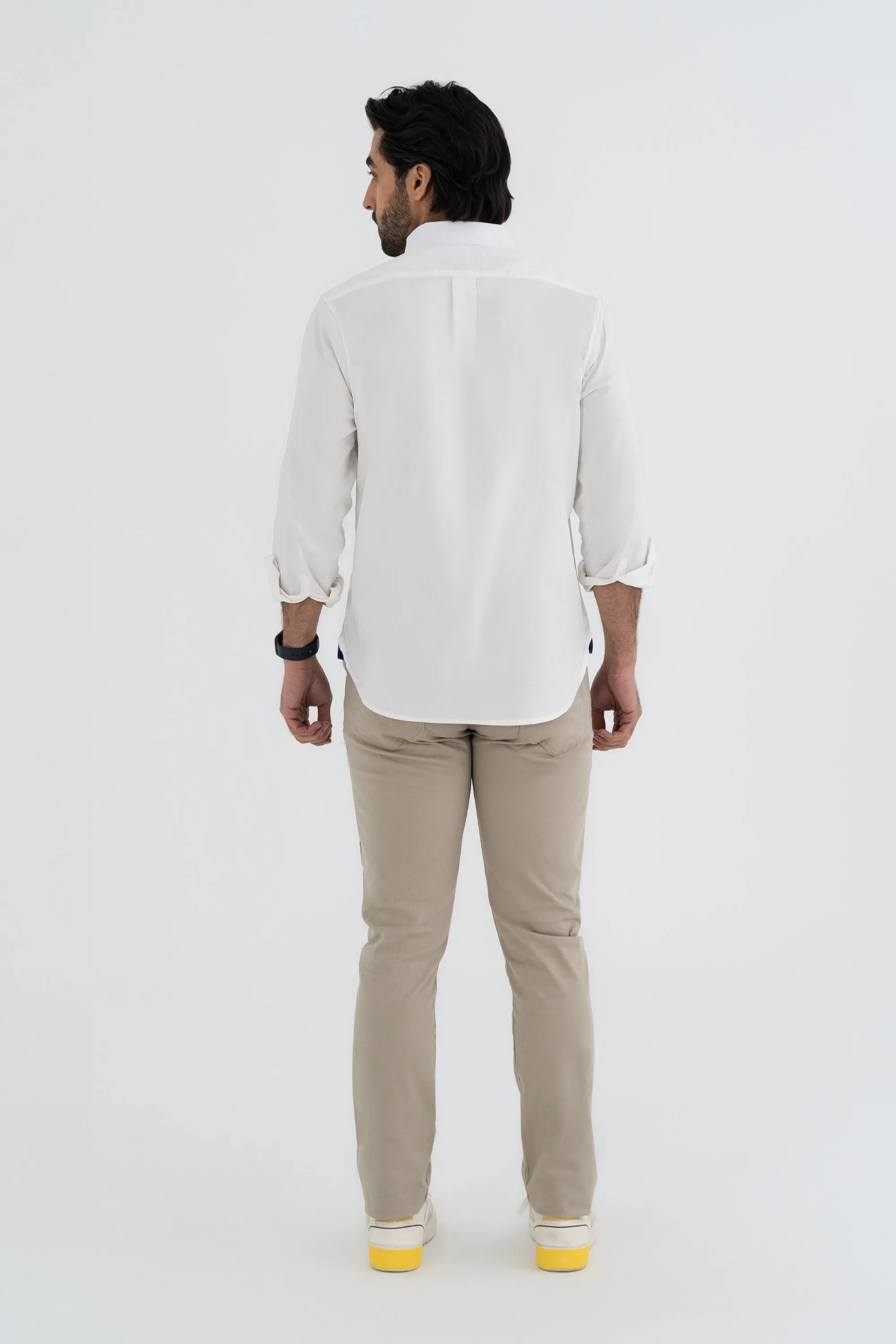 Casual Off White Shirt