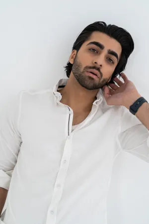 Casual Off White Shirt
