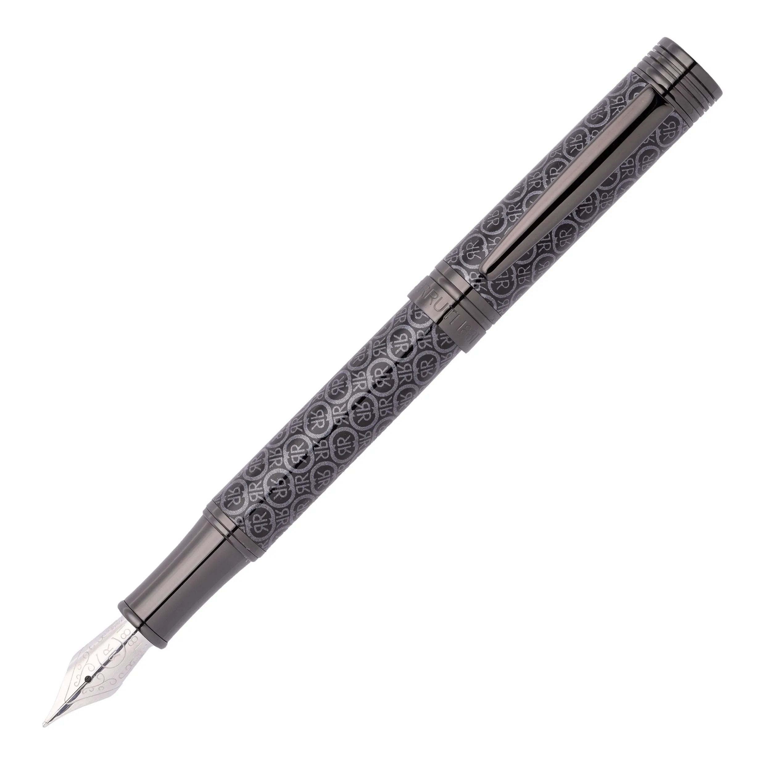 CERRUTI 1881 NSI2032J-Fountain pen Logomania Grey