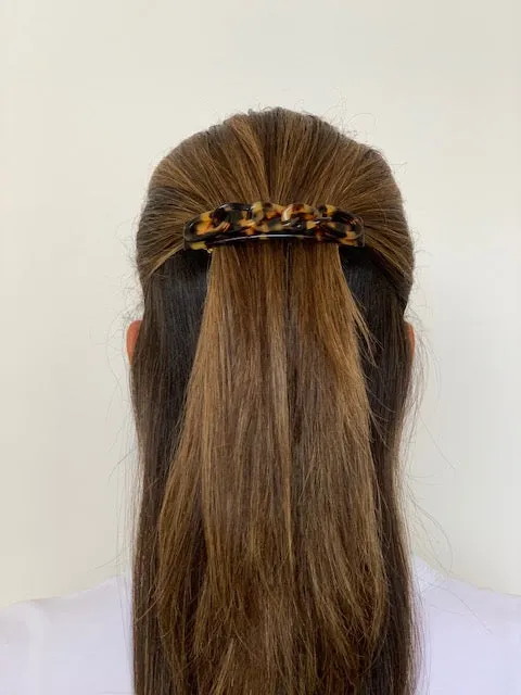 Chain Ivory Hair Clip