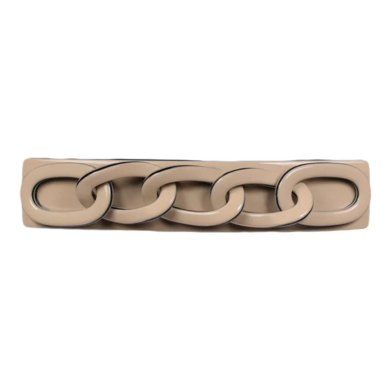 Chain Ivory Hair Clip