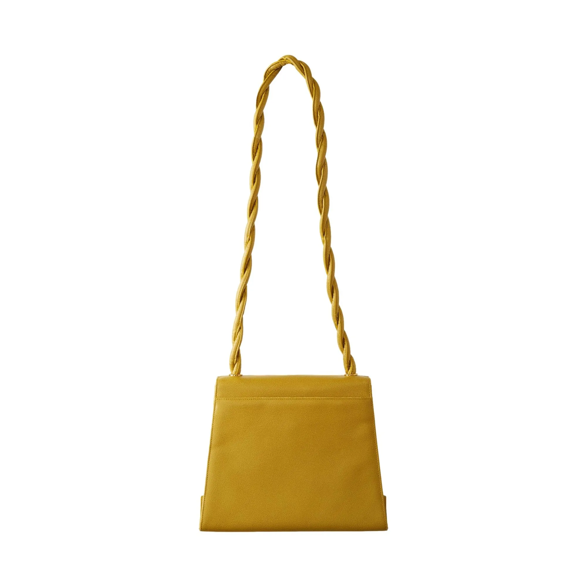 Chanel Chartreuse Caviar Leather Shoulder Bag