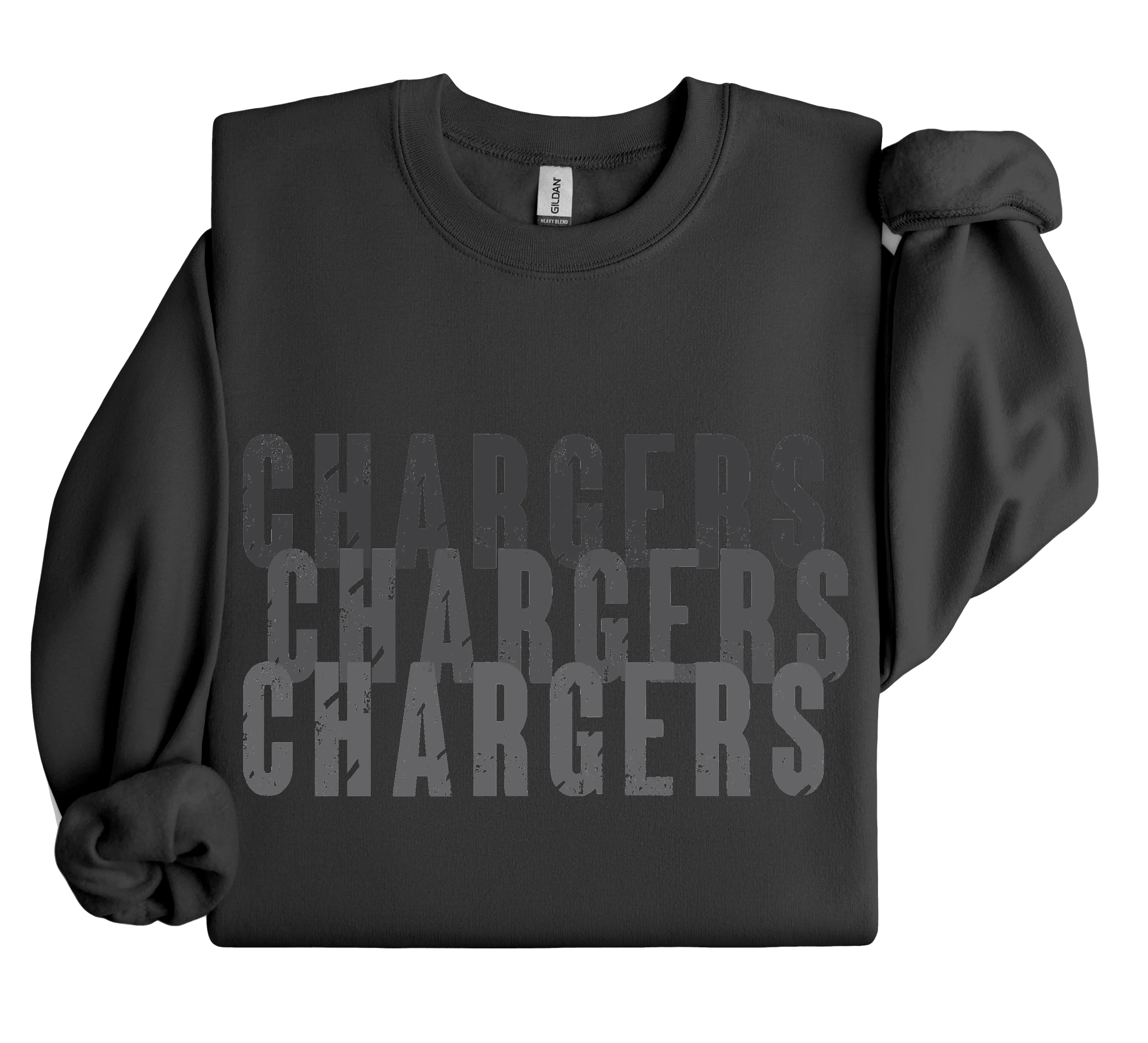 Chargers Ombre Dark Repeat