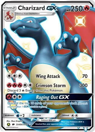 Charizard-GX SV49/94 - Shiny Vault Pokemon Holofoil
