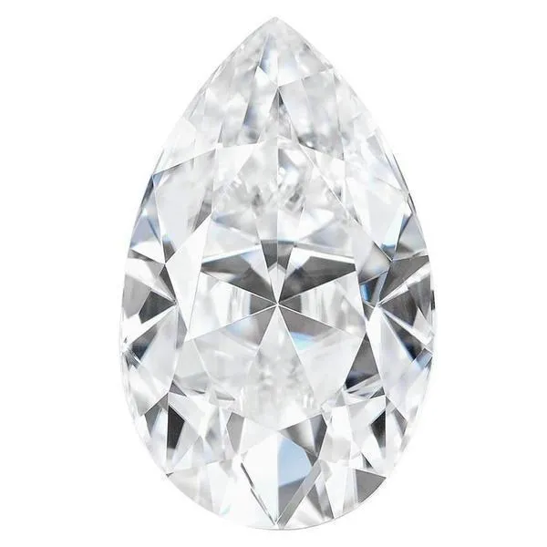 Charles & Colvard Pear Moissanite