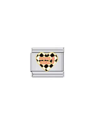 Charm Corazon Cool Girl