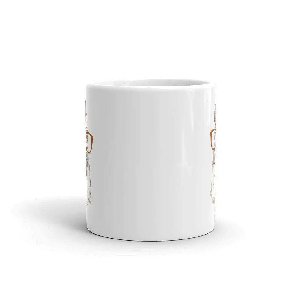 Chicken with Glasses Mug