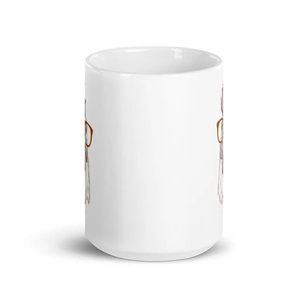 Chicken with Glasses Mug