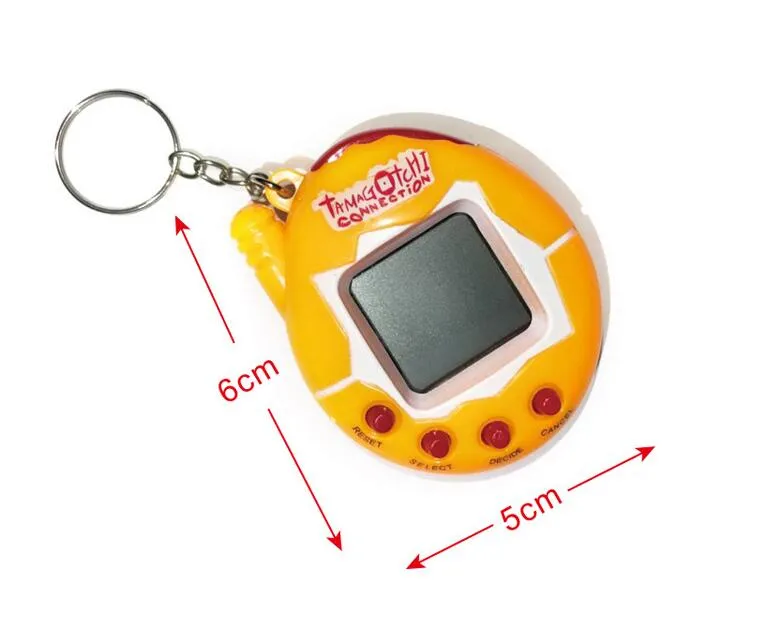 Child Electronic Pet Toy Egg Virtual Digital Pet Tumbler Dinosaur Egg Toy Blue egg transparent blue machine
