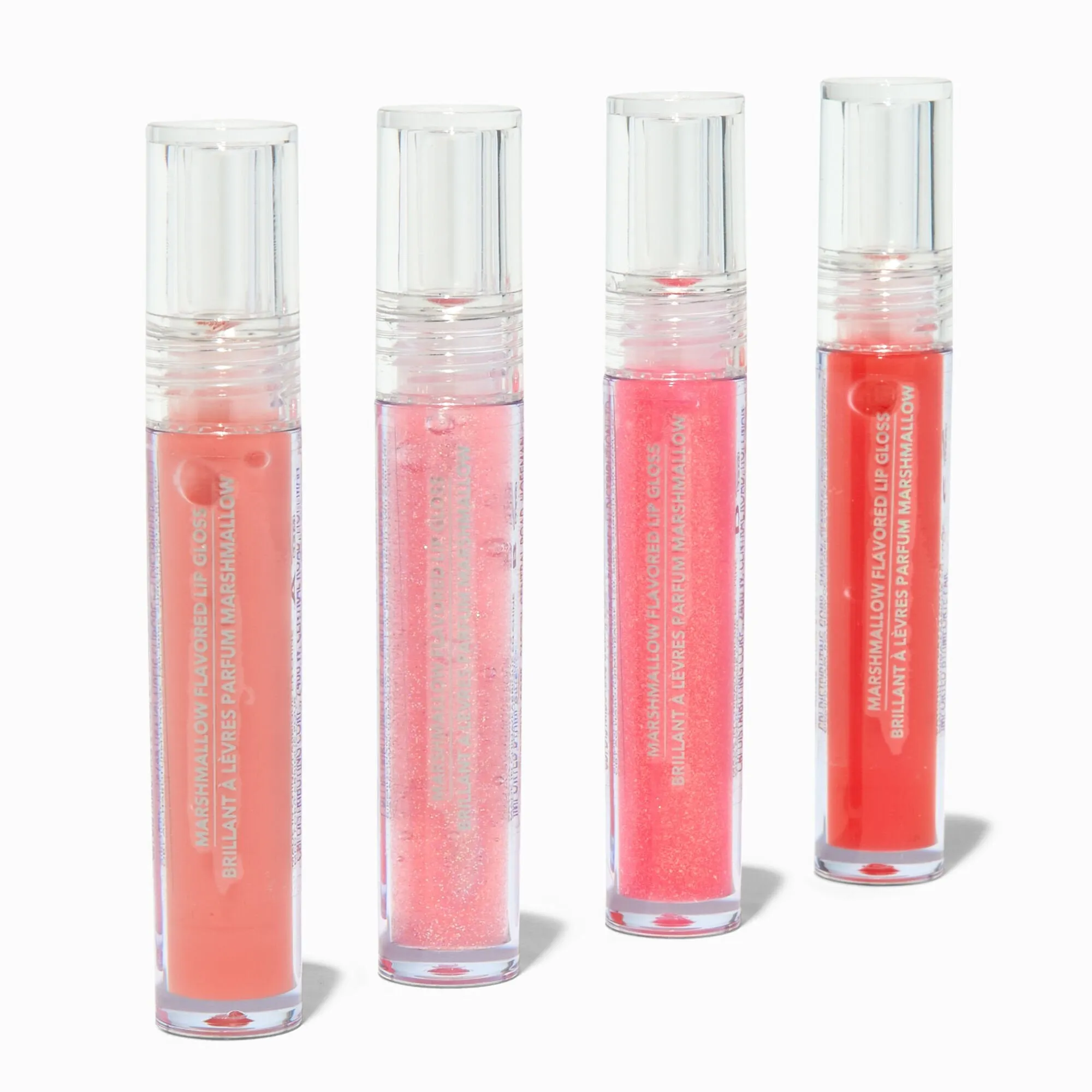 Claire's Peachy Scented Lip Gloss Set | 4 Pack