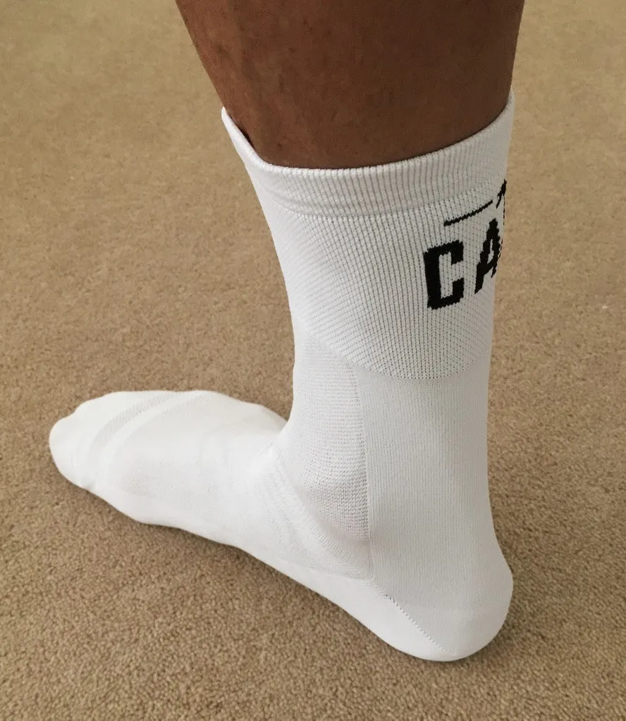 Classic White Socks (Rear Logo)