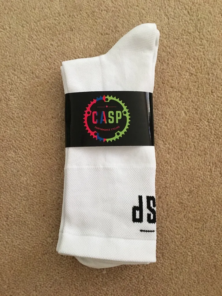 Classic White Socks (Rear Logo)
