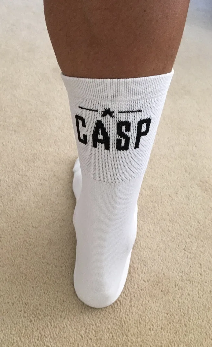 Classic White Socks (Rear Logo)