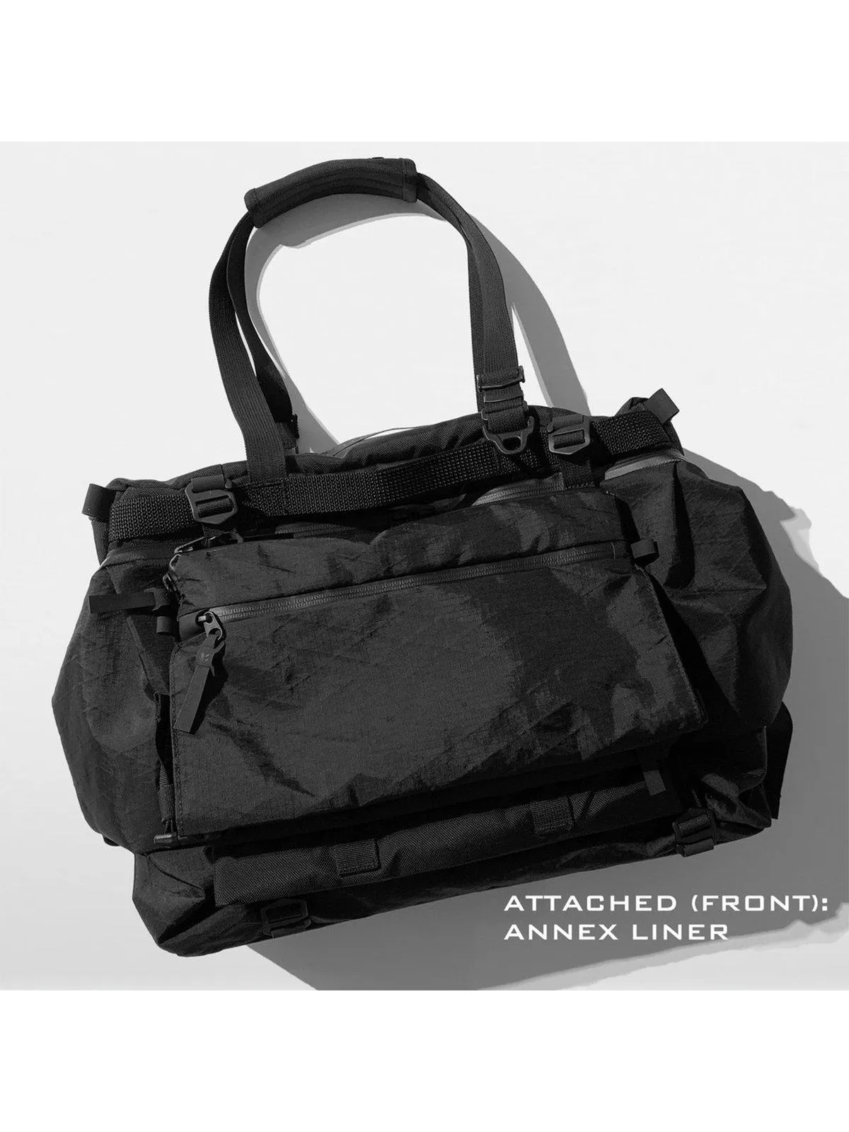 Code Of Bell X-TOTE 3 Way Messenger Tote Pitch Black
