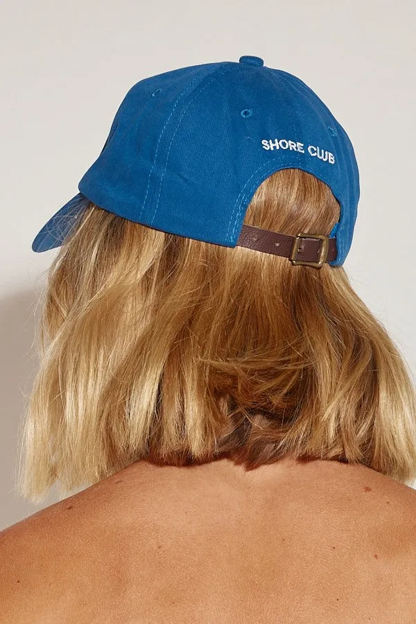 College Letter Cap Blue