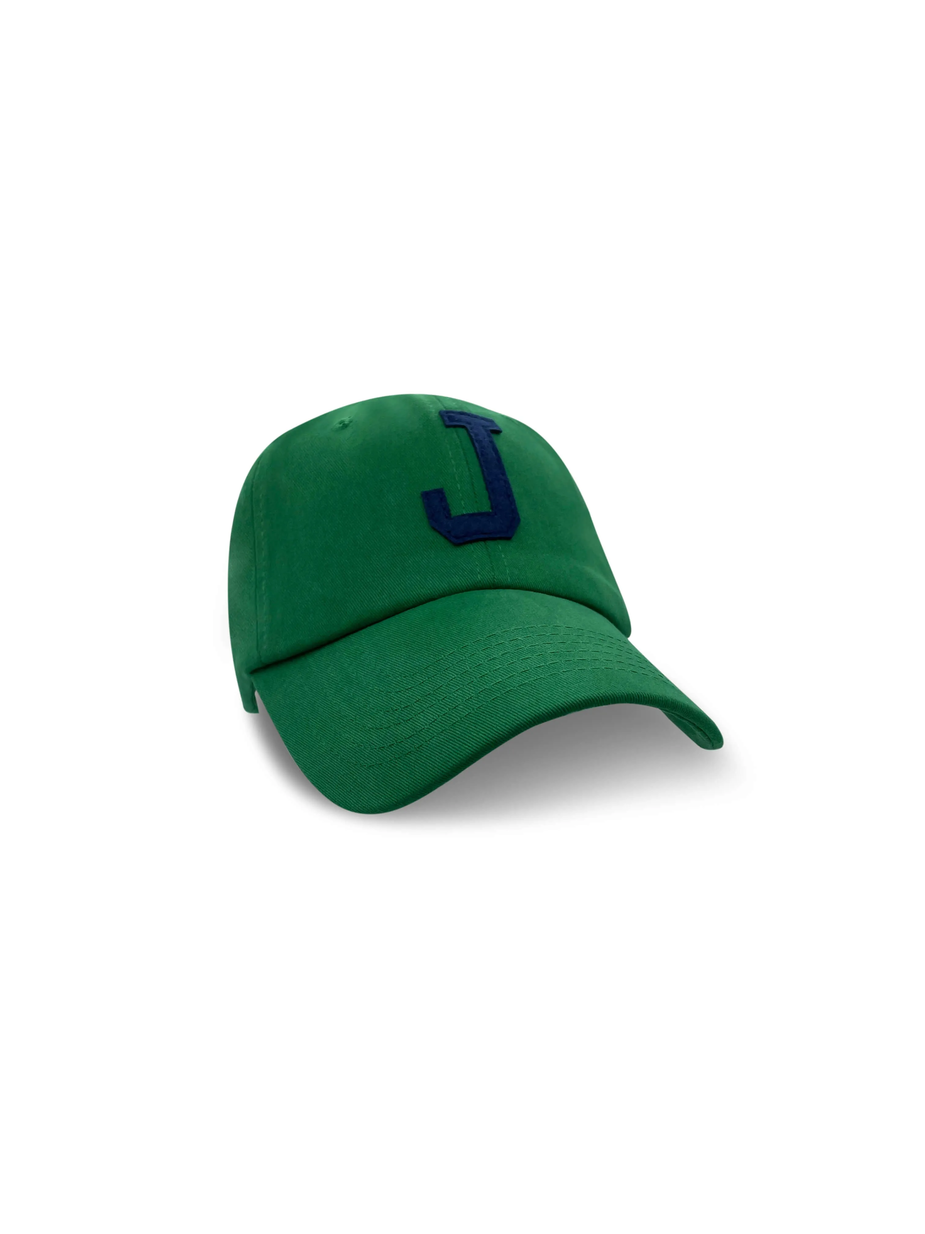 College Letter Cap Green