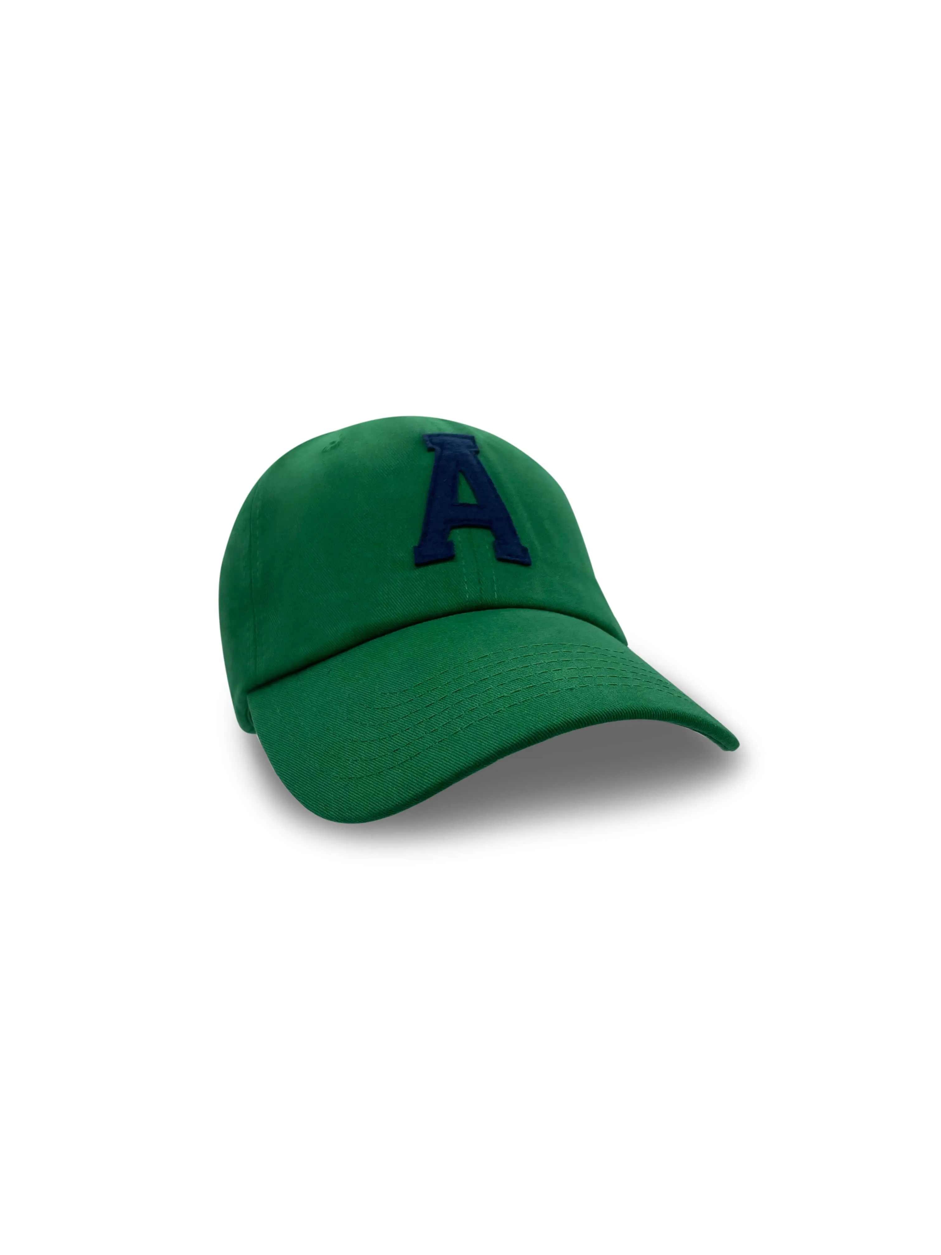 College Letter Cap Green