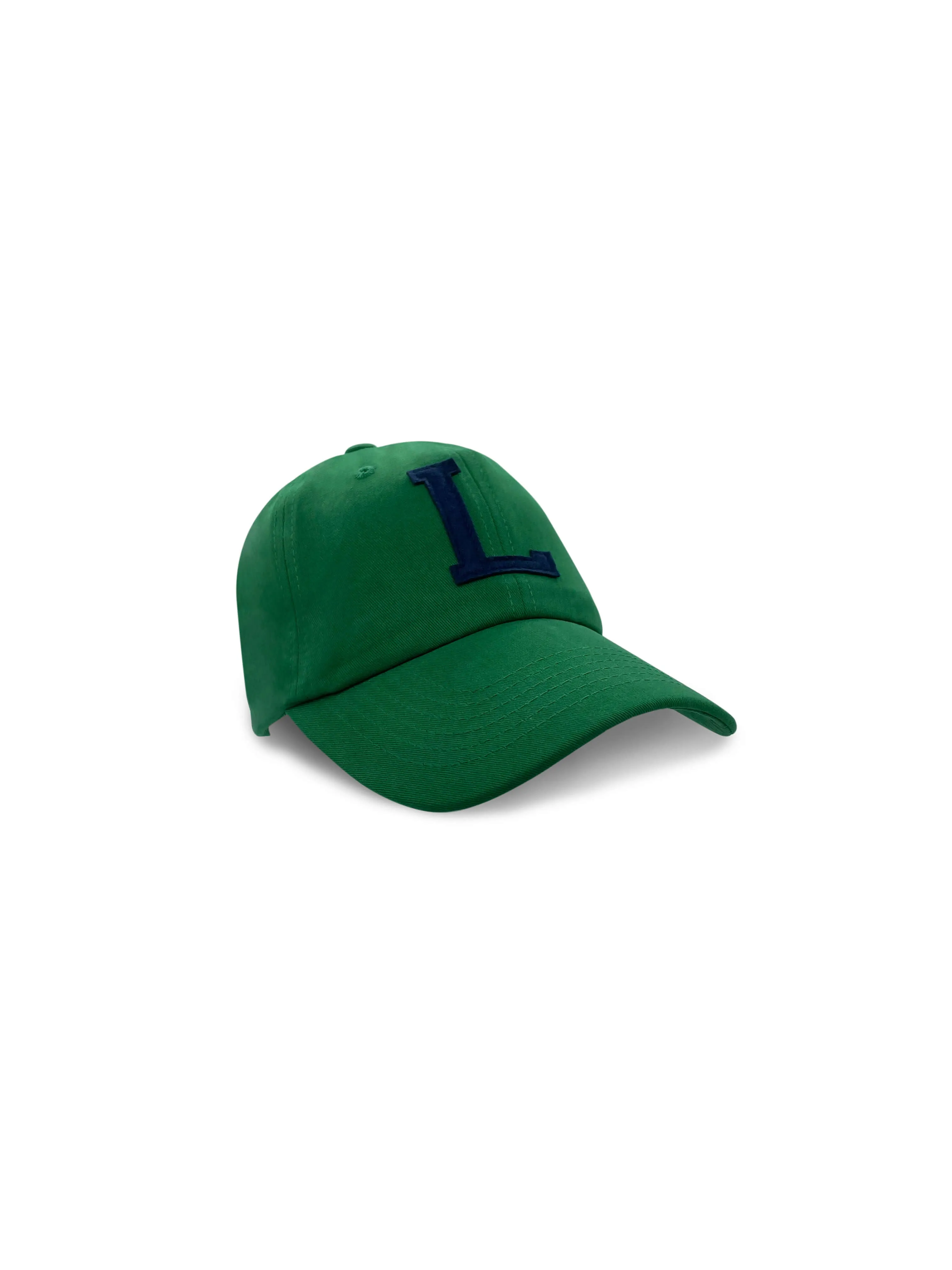 College Letter Cap Green