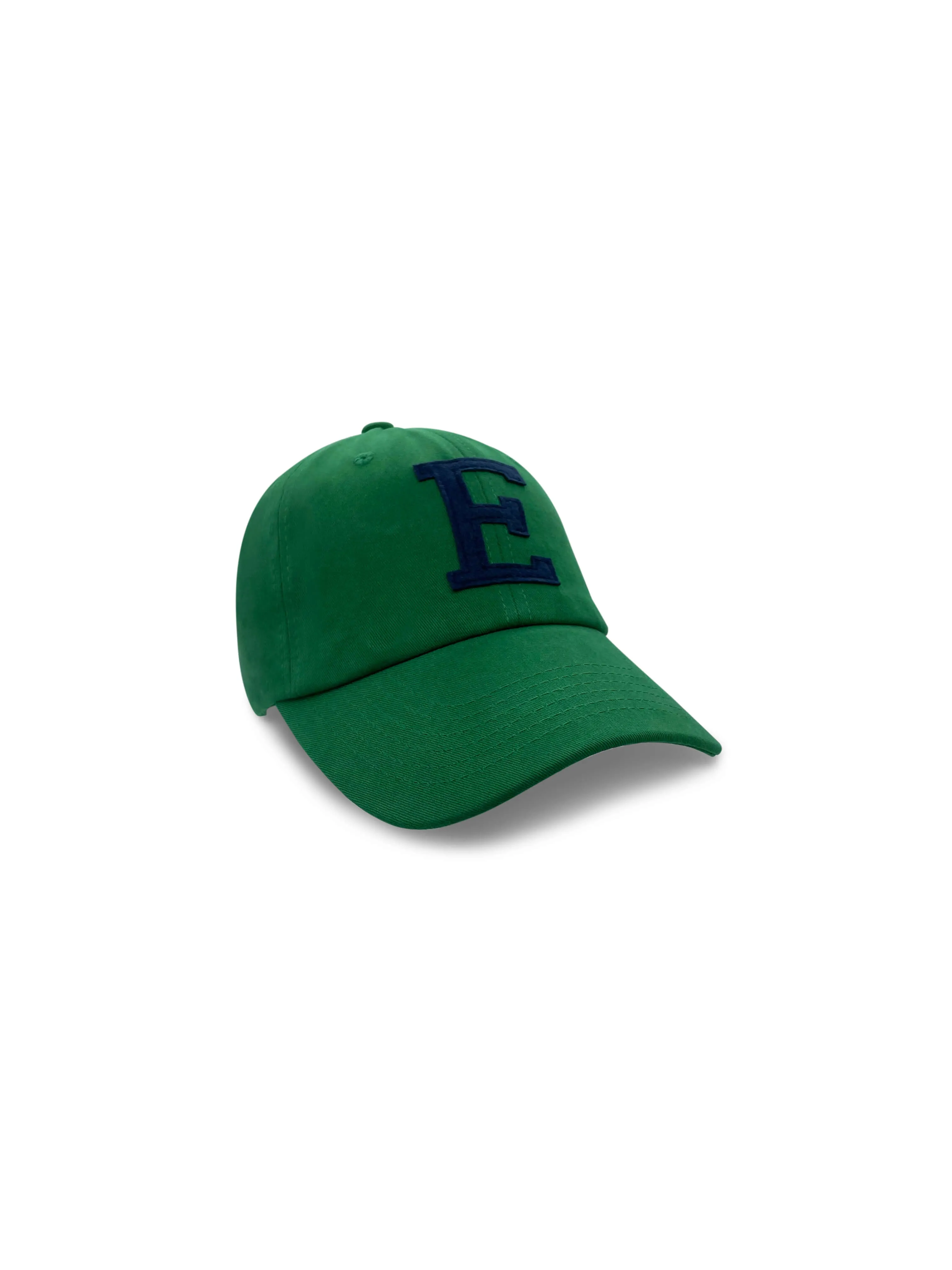 College Letter Cap Green