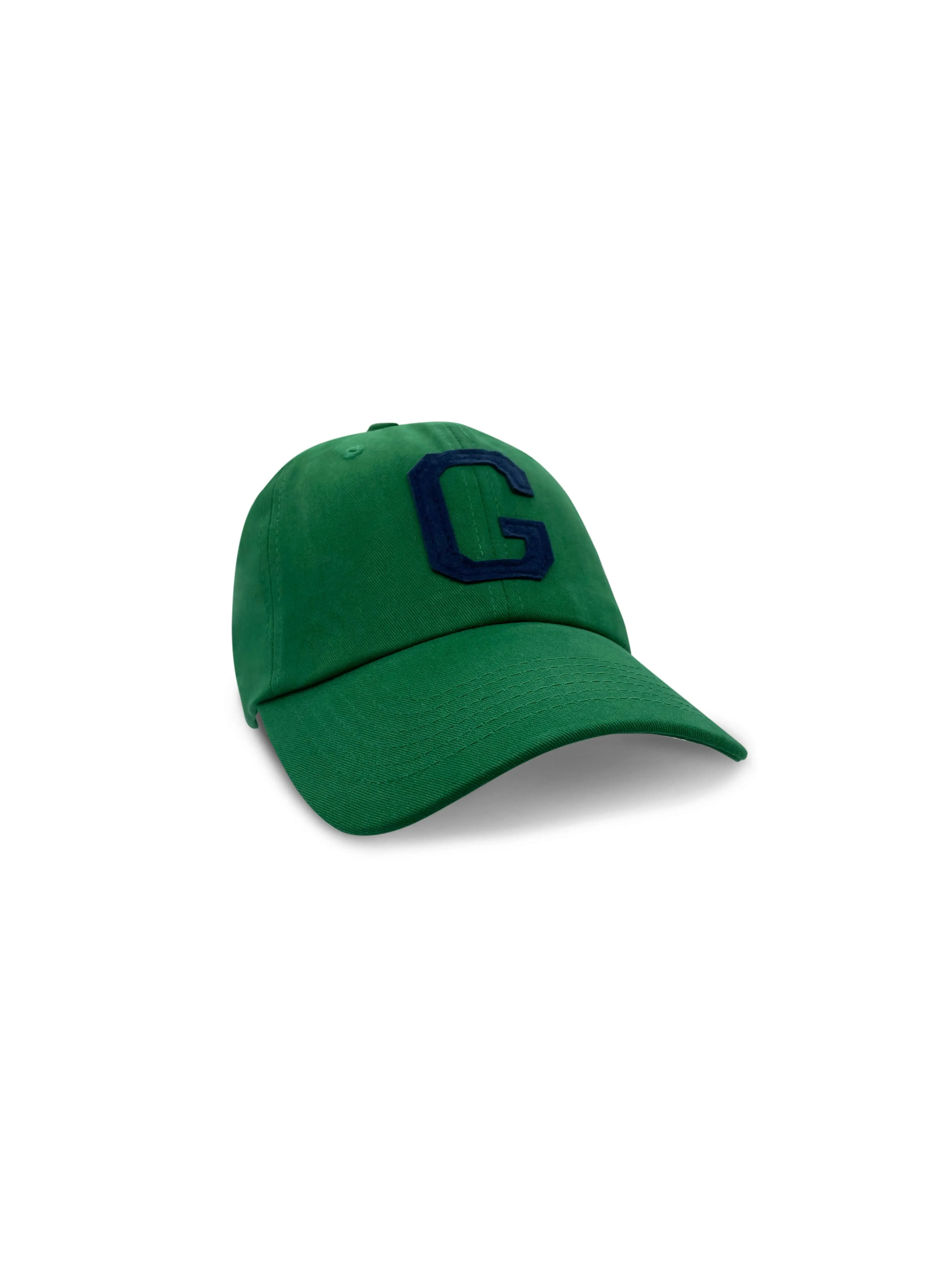 College Letter Cap Green