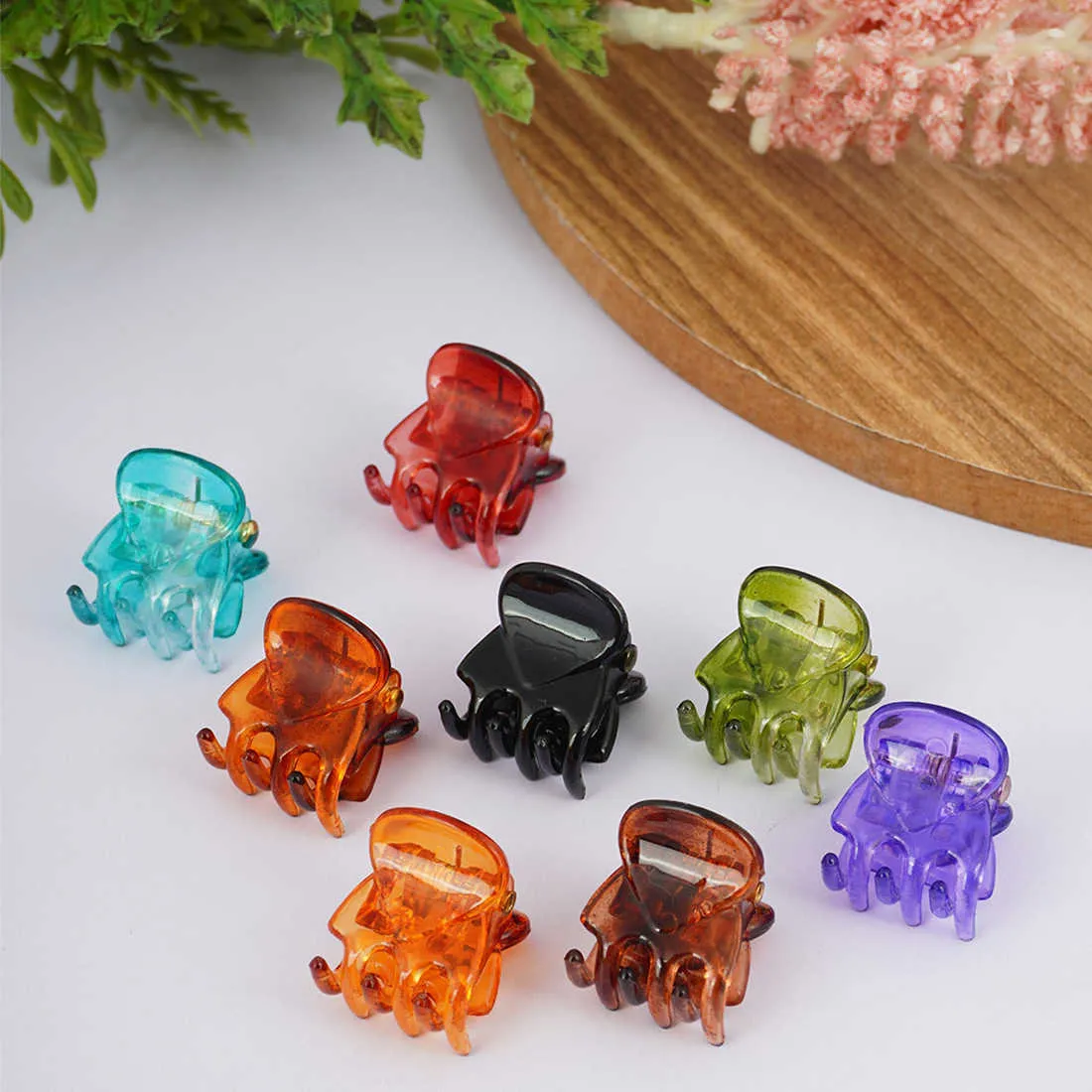 Colored Mini Clutch Set of 8
