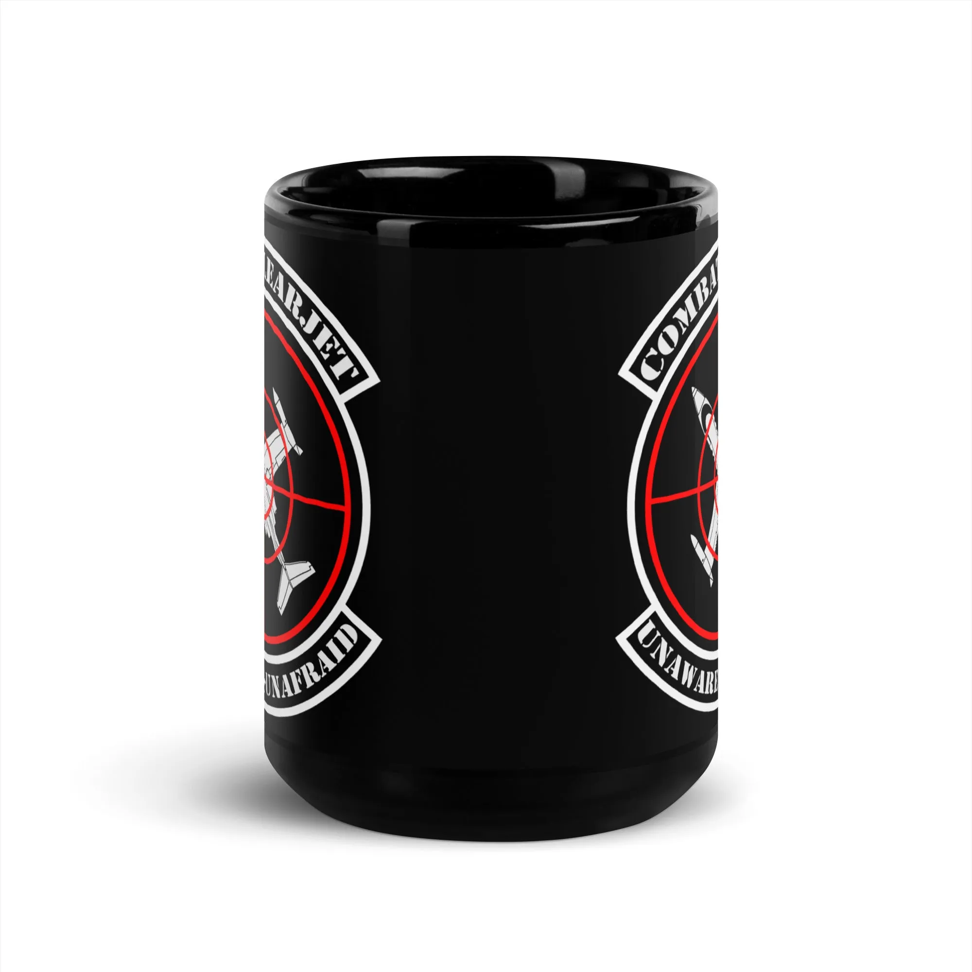 Combat Learjet Glossy Mug