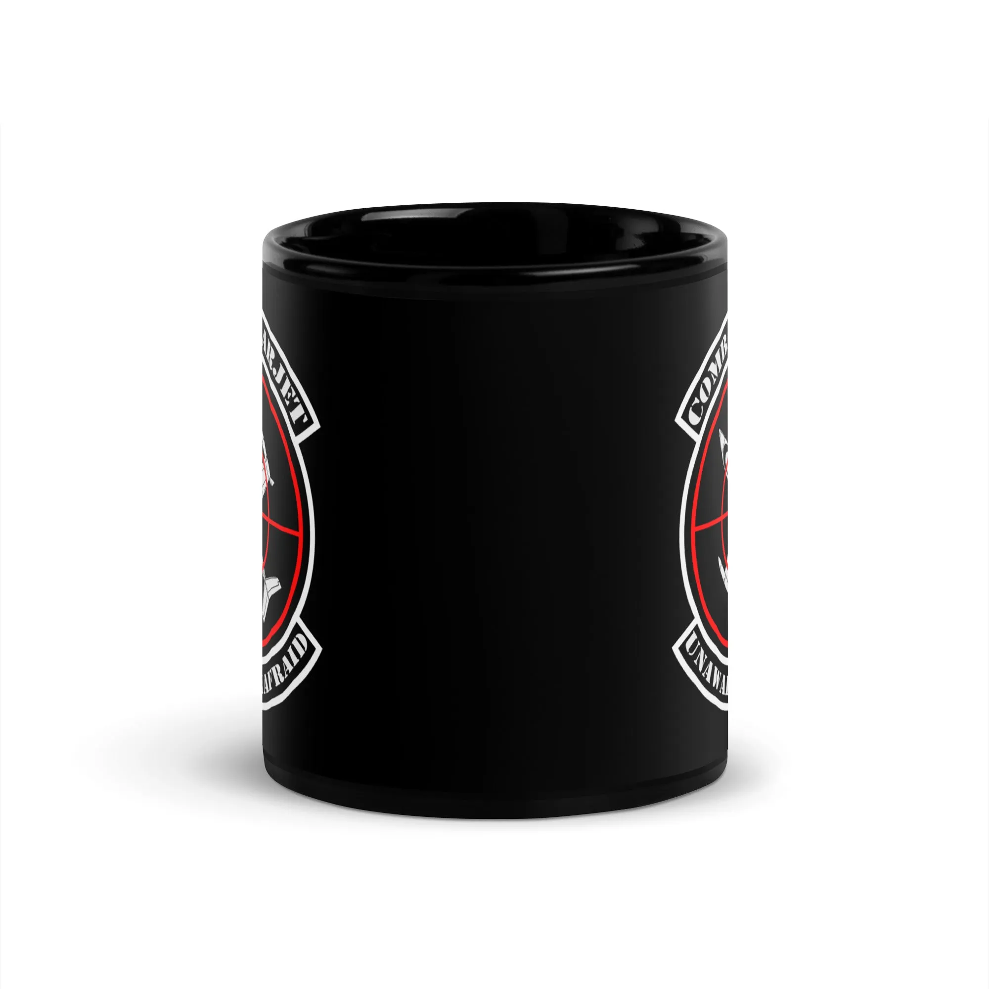 Combat Learjet Glossy Mug