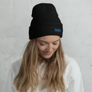 Compassion is Cool - Cuffed Beanie - Black Thread