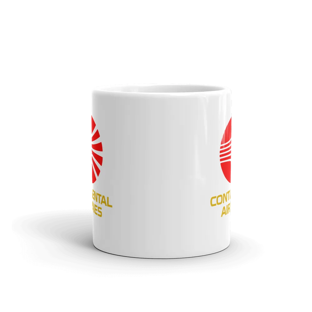 Continental Airlines Coffee Mug
