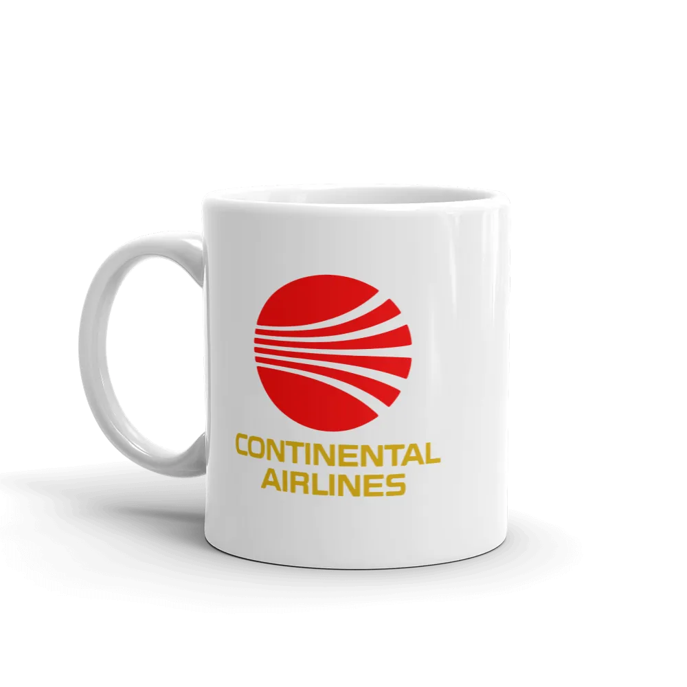 Continental Airlines Coffee Mug