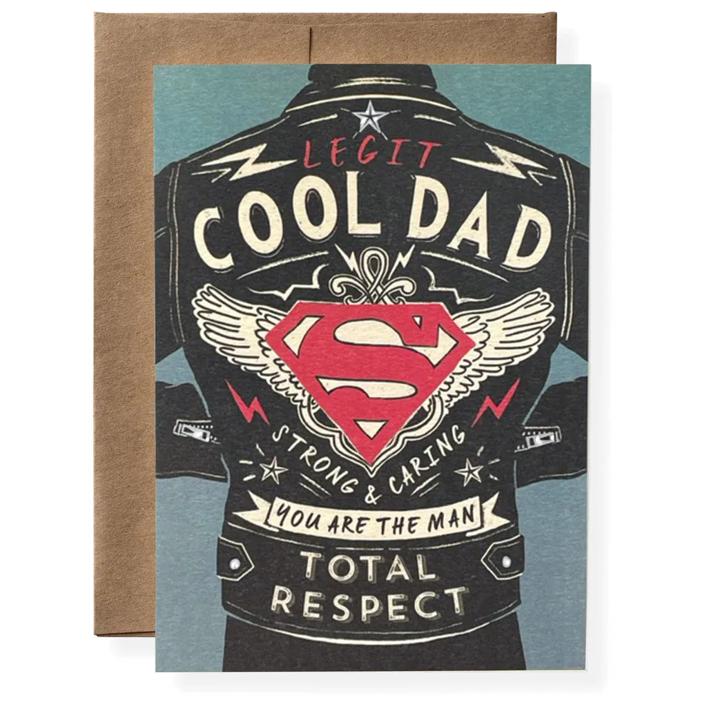 Cool Dad Greeting Card