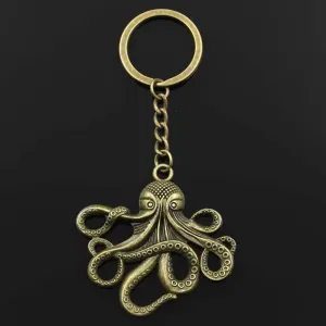 Cool keychain: Octopus